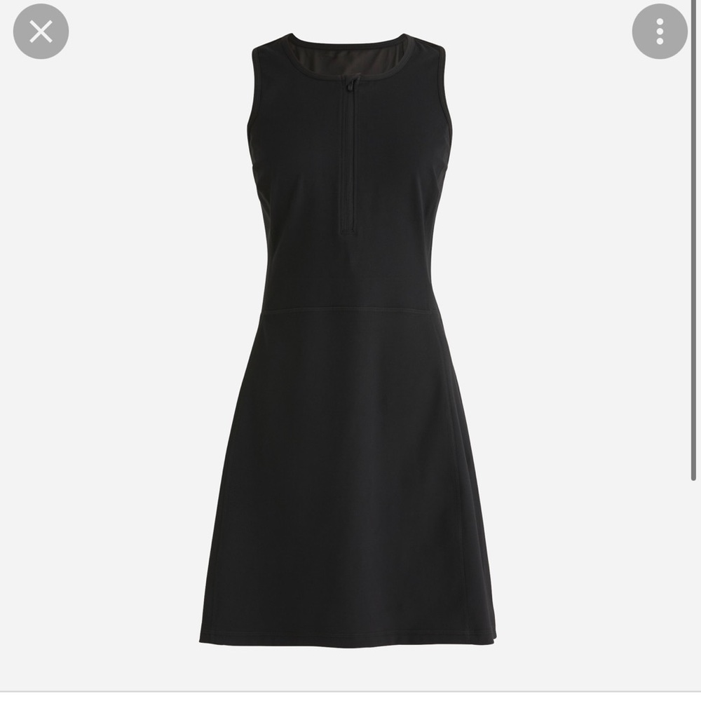 JCrew NWT CloudStretch half zip sports dress
